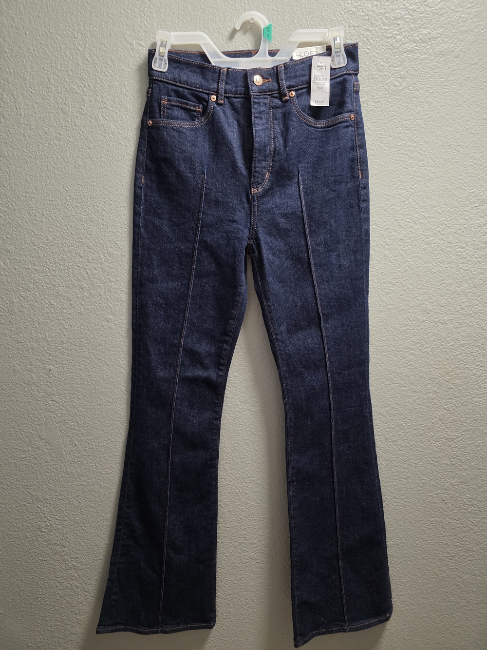 LOFT Dark Blue Women's Slim Flare Jeans